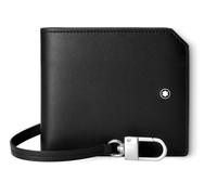 Montblanc Meisterstück Selection Soft Brieftasche 6cc mit Haken Schwarz
