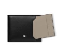 Montblanc Meisterstück Selection Soft Brieftasche 6cc mit Kartenetui Schwarz/Dusty Grey