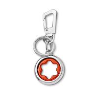 Montblanc Meisterstück Schlüsselanhänger Edelstahl 10.5 cm silver-orange