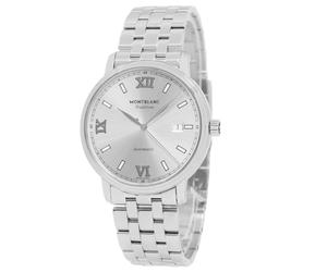 Montblanc Men's 127770 Tradition Auto Date 40 mm silver