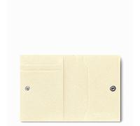 Montblanc Sartorial 4cc Kartenetui aus Leder in der Farbe Elfenbein, Maße: 10,5cm x 8cm x 1cm, 130837