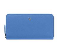 Montblanc Sartorial Brieftasche 12cc mit Reißverschluss Dusty Blue