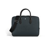 Montblanc Sartorial Dokumententasche Schmal Tweed-Blue