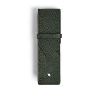 Montblanc Sartorial Etui für zwei Schreibgeräte Tweed Khaki