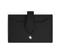 Montblanc Sartorial Kartenetui mit Lasche 5cc Schwarz