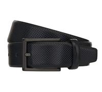 MONTI DUBLIN Gürtel Herrengürtel Ledergürtel Blau 8035, Länge:120, Farbe:Blau