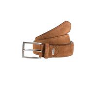 MONTI Herren Ledergürtel MONTREAL - cognac uni - Größe 115