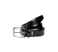 Ledergürtel MONTI "REDDING", Herren, Gr. 110, schwarz, Rindsleder, Gürtel Ledergürtel, glänzend, elegant (97472857-110) schwarz
