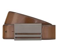 Monti Leather Belt BERLIN Gürtel Herrengürtel Ledergürtel Cognac 8026, Farbe:Braun, Länge:100