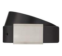 Monti POTSDAM Gürtel Herrengürtel Ledergürtel Schwarz 8027, Länge:85, Farbe:Schwarz