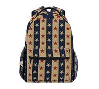 Montoj 4. Juli Independence Day American Flag Stars Reisetasche Campus Rucksack