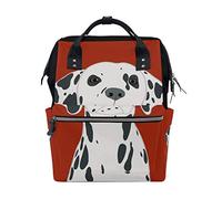 Montoj Animal Dalmatiner Dog Canvas Travel Bag Campus Rucksack