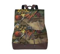 MONTOJ Happy Farm Country Harvest Leder Reisetasche Campus Rucksack