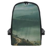 Montoj Hazy Green Hilly Mountain Kinder-Rucksack, ideal für Kinder, ideal für Kinder