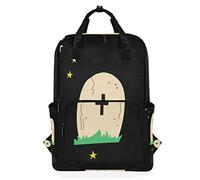 MONTOJ Reiserucksack Happy Halloween Tomb Schulrucksack