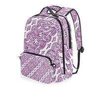 MONTOJ Reisetasche mit Kreuztasche, abstrakte Kunst, Violett