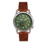 Montre à bracelet en cuir Breed Regulator avec deuxième sous-cadran Einheitsgröße