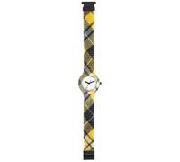 Hip Hop Uhr Silikonuhr Tartan small HWU0375 edinburgh yellow