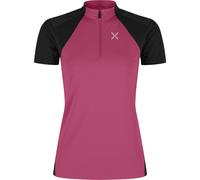 Montura Damen Hade Zip T-Shirt (Größe XS, pink)