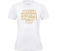 Montura Knots T-shirt Woman white/mustard (00348) S