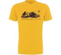 Montura Peaks Merino T-shirt mustard (348) XL