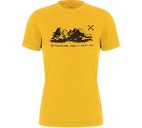 Montura Peaks Merino T-shirt Woman mustard (348) XS