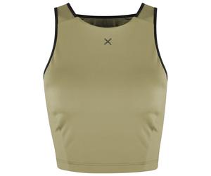 Montura - Women's Crimp Logo Top - Tank Top, Gr. L, oliv (DesertBeige)