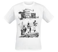 MONTY PYTHON Holy Grail Knight Riders Männer T-Shirt weiß