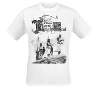 Monty Python Holy Grail Knight Riders T-Shirt weiß in S
