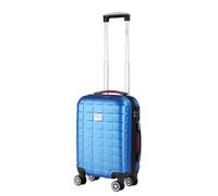 monzana® Hartschalenkoffer Exopack Blau M ABS 41L