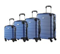 monzana® Hartschalenkofferset Essential 4-tlg Blau