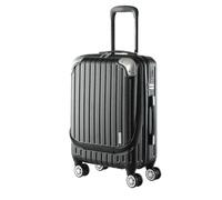 Monzana® Kofferset Hartschalen Koffer Business Laptopfach Gel-Griffe 4 Rollen ABS PC Hardcase TSA Schloss Trolley Rollkoffer Reisekoffer M XL Set