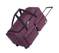 MONZANA® Reisetasche mit Rollen 85 Liter Volumen Trolley Funktion Teleskopgriff 70x36x34cm Standfüße XL Groß Weichgepäck Reisegepäck Gepäcktasche