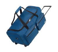 MONZANA® Reisetasche mit Rollen 85 Liter Volumen Trolley Funktion Teleskopgriff 70x36x34cm Standfüße XL Groß Weichgepäck Reisegepäck Gepäcktasche