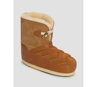 Moon Boot Evx Igloo Winterstiefel Aus Leder Für Damen 80d1470070-ml06 Braun 36;35