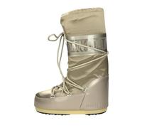 Moon Boot Icon Glance Winter Stiefel Platinum EU 35-38 Satiniert glänzende Winterstiefel in Platin mit Wärmeisolierung, leichter Zwischensohle & Gummisohle für sicheren Halt.