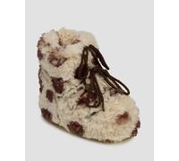 Moon Boot Icon Low Curly Winterstiefel Aus Pelz 80d1409690-mm04 Print;Beige 38;37;36