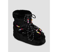 Moon Boot Icon Low Faux Fur Beads New Pelz-winterstiefel Für Damen 80d1409470-n001 Schwarz 40;41;39