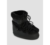 Moon Boot Icon Low Faux Fur Schneestiefel Für Damen In Schwarz 80d1409390-n001 Schwarz 36;37;38