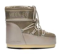 Moon Boot Icon Low Glance Satin Winter Stiefel Platinum EU 39-41 Stylisch