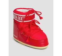 Moon Boot Icon Low Nylon Stiefel Red EU 39-41 wasserdichte Winterstiefel