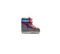 Moon Boot Unisex Icon Low Space Racing Silver/Blue/Red 39/41