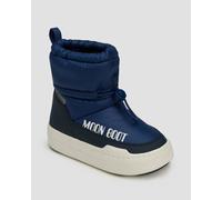 Moon Boot Jr Park Tube Mid Wp Schneestiefel Für Kinder In Marineblau 80d3440090-f017 Dunkelblau 34