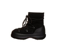 Moon Boot Leder-Winterboots "Luna" in Schwarz - Größe 36 | Damen Stiefel