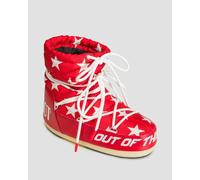Moon Boot Light Low Stars Schneestiefel Für Damen 14601700-2 Rot;Print 36;35
