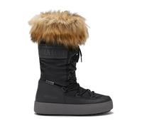 Moon Boot Ltrack Monaco WP Damen Winterstiefel mit Kunstfell | wasserabweisender Schutz bei Schnee und Nässe, wohlige Wärme für kalte Tage, ikonischer Look für winterliche Outfits
