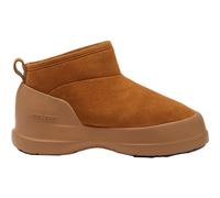 Moonboot - Gepolsterte Stiefeletten - Damen / Frau - Luna Low Boot Suede - Moon Boot Luna Low Boot Suede Cognac für Damen aus Leder - Braun 39