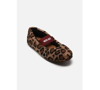 Moon Boot - MB FLEECE BALLERINA LEOPARD - Braun - Größe 40