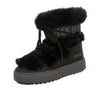 Moon Boot MB LTRACK FAUX FUR WP für Damen, schwarz, Größe 41 EU
