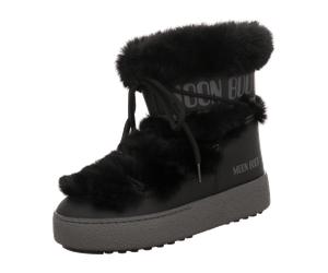 Moon Boot MB LTRACK FAUX FUR WP für Damen, schwarz, Größe 41 EU